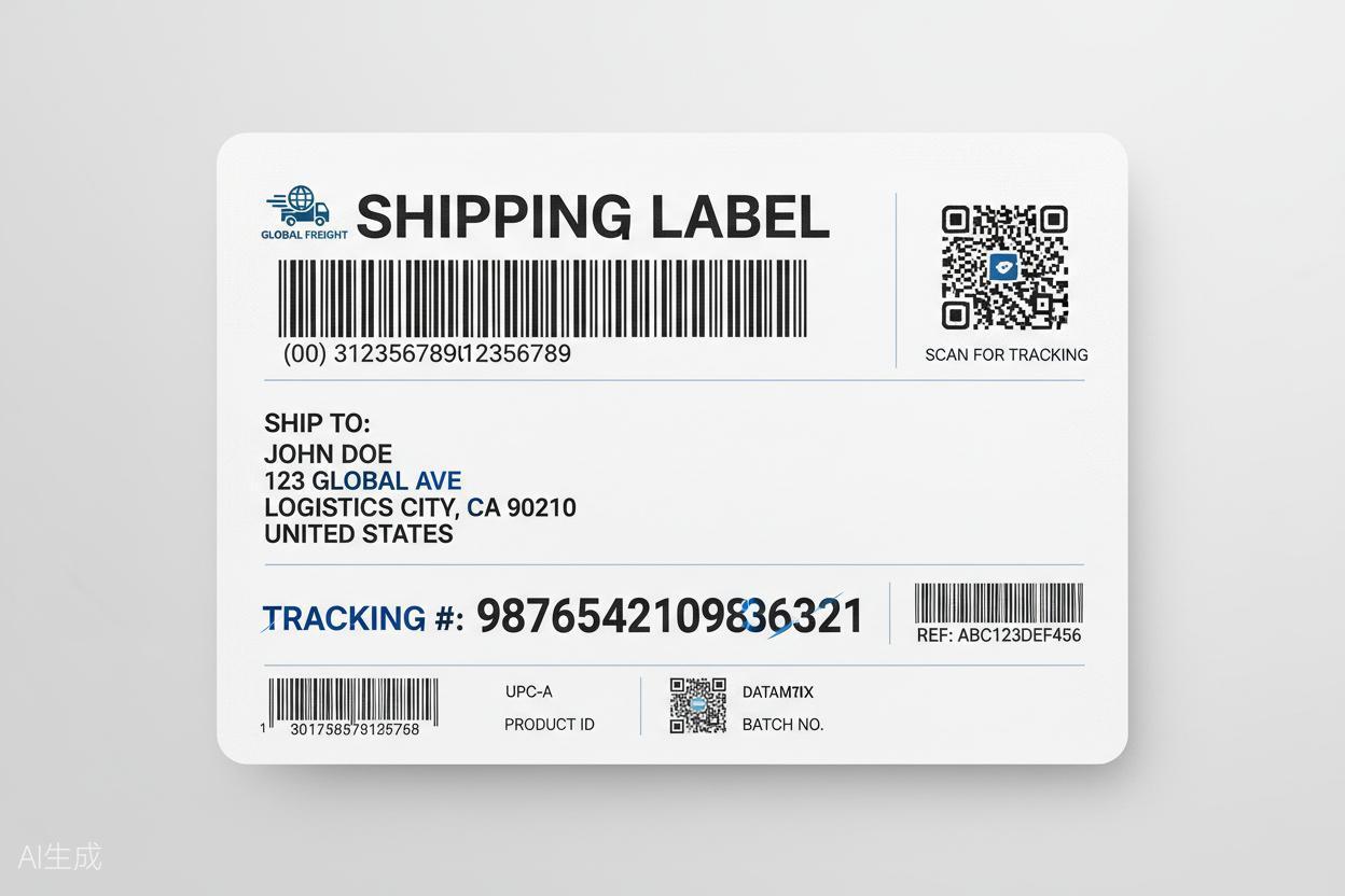 1.3 Variable Barcode/QR Code - GS1-128 Logistics Label Batch Generation