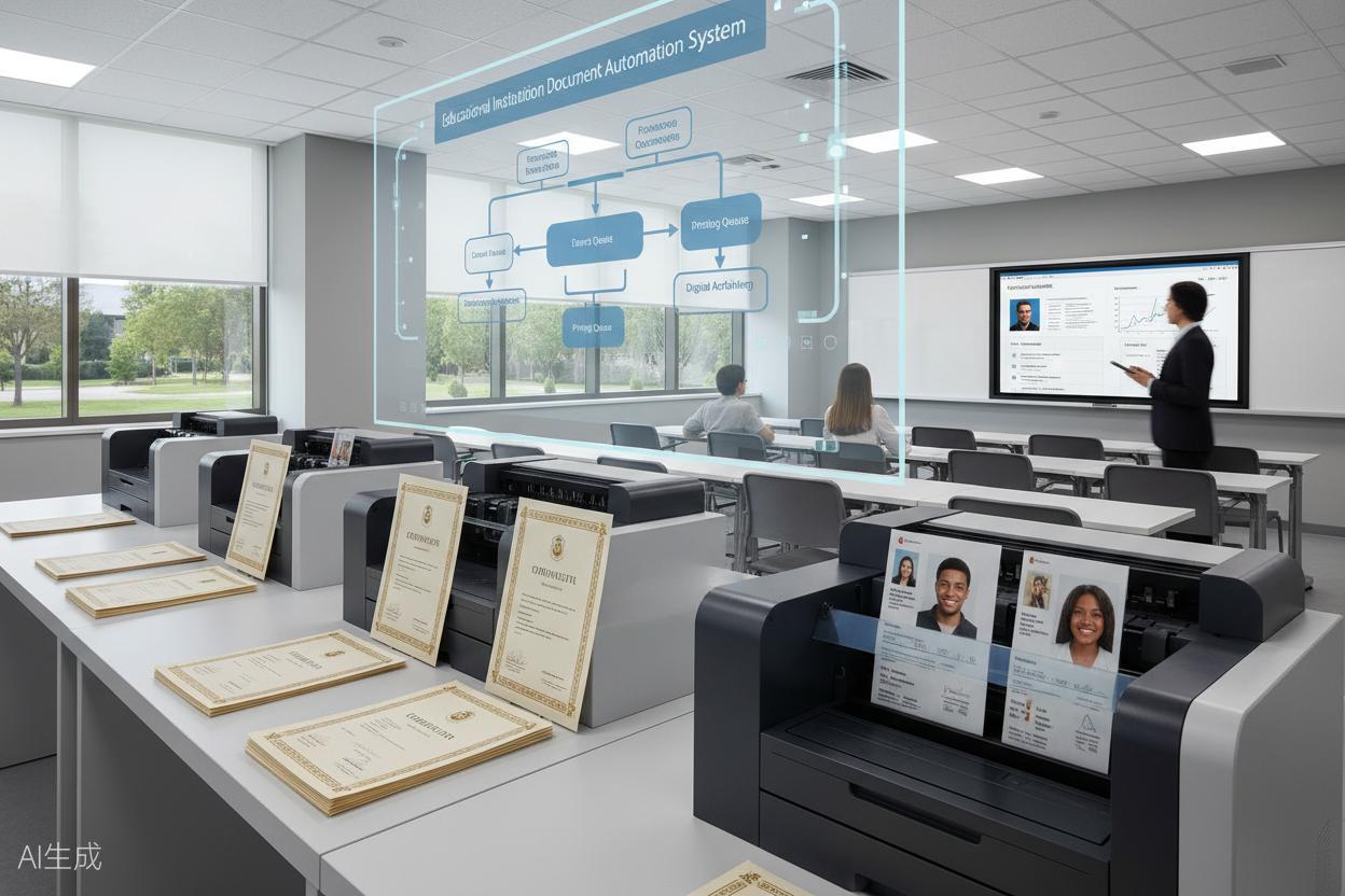2.6 Education & Training - Certificates, Campus Cards & Holographic Security
