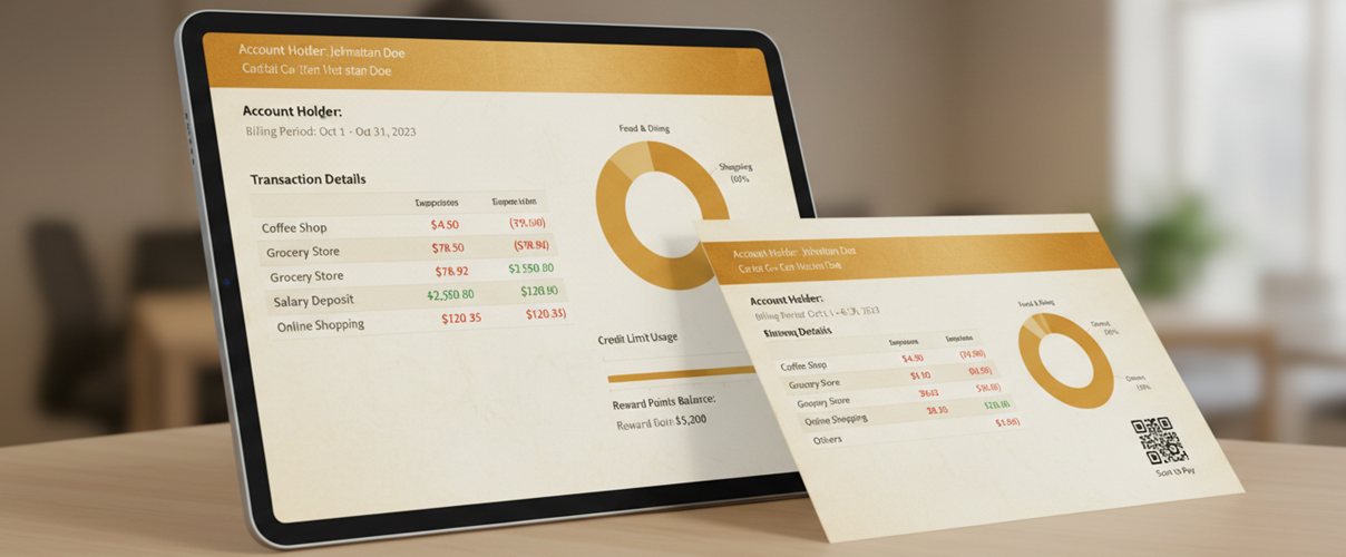 Statement Tablet Display