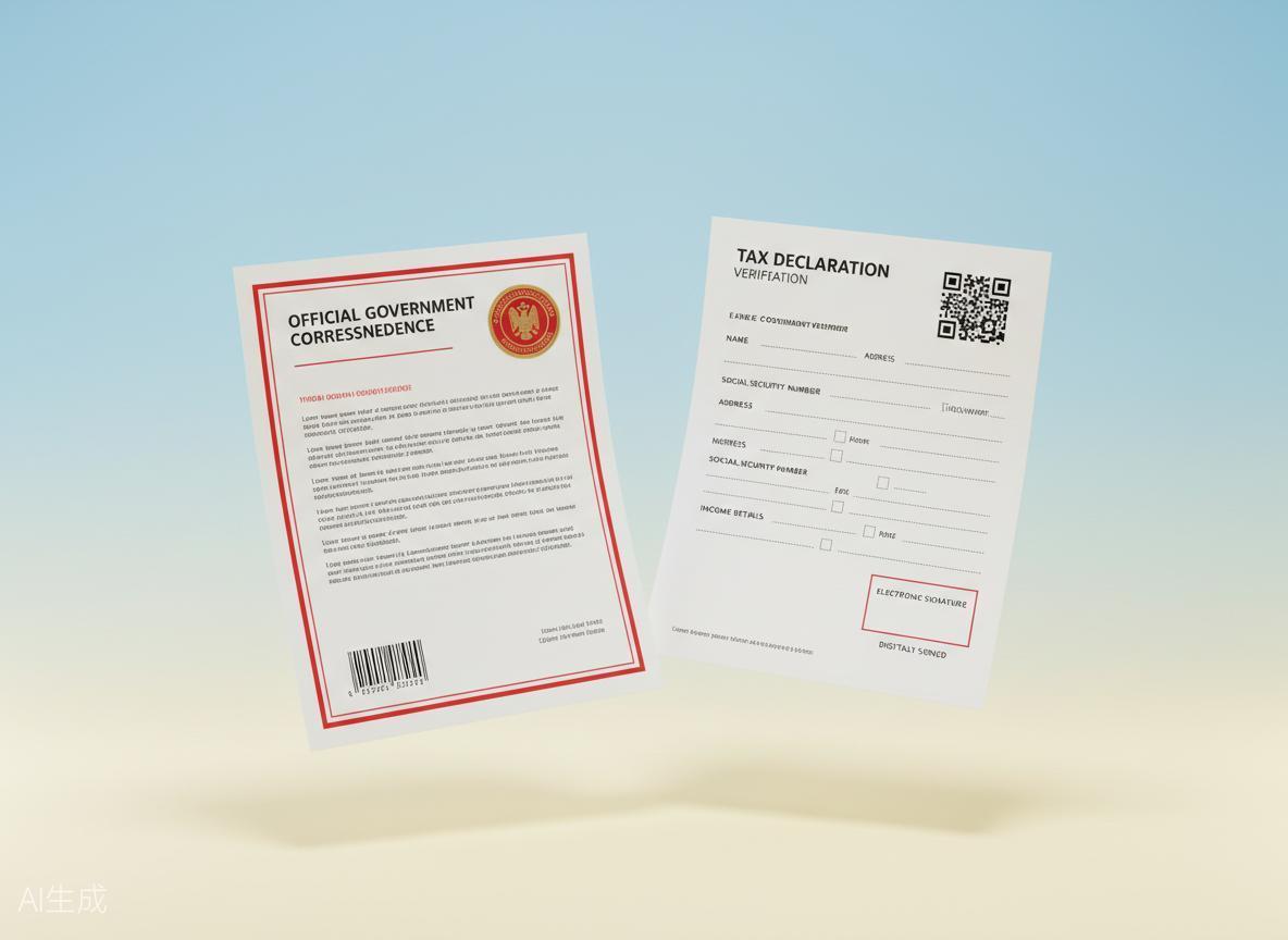 2.5 Government Documents - Official Documents, Tax Forms & Digital Seals